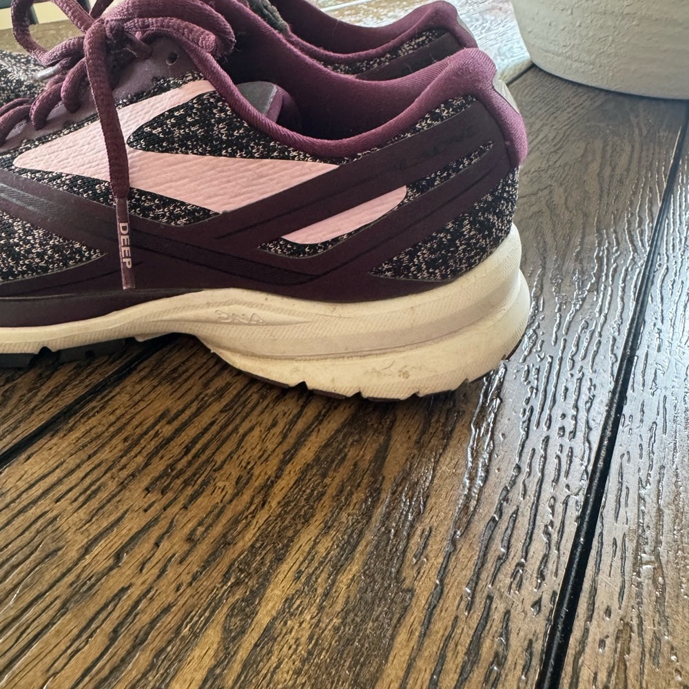 Brooks Women's Athletic Shoes - Maroon and Pink - Picture 3 of 8